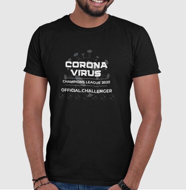 T-Shirt Homme Premium "corona champions league 2020"