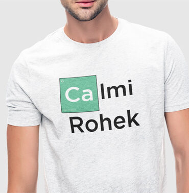 T-Shirt homme design CALMI ROHEK