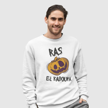Sweat-shirt unisex premium "RAS EL KABOUYA"