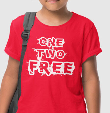 T-shirt enfant premium "ONE TWO FREE"