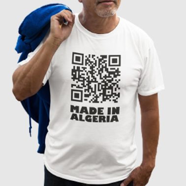 T-Shirt Homme personalisé "MADE IN ALGERIA"