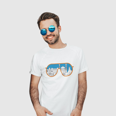 Tee-Shirt Homme premium "Algiers sunglasses"