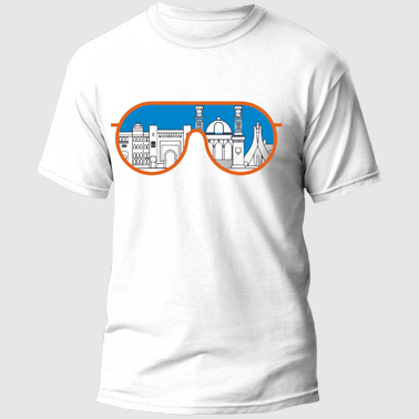 T-Shirt Homme Premium "Algiers sunglasses"