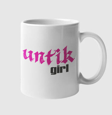 mug personalisé "UNTIK GIRL"