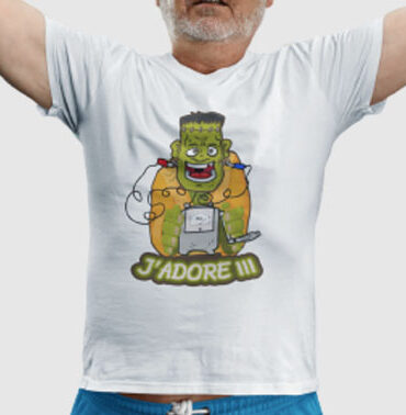 T-Shirt Homme Premium "LA TORTURE J'ADORE"