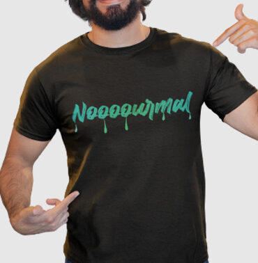 T-Shirt Homme personalisé "NOOOOURMAL"